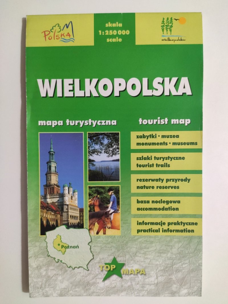 WIELKOPOLSKA MAPA TURYSTYCZNA 2004