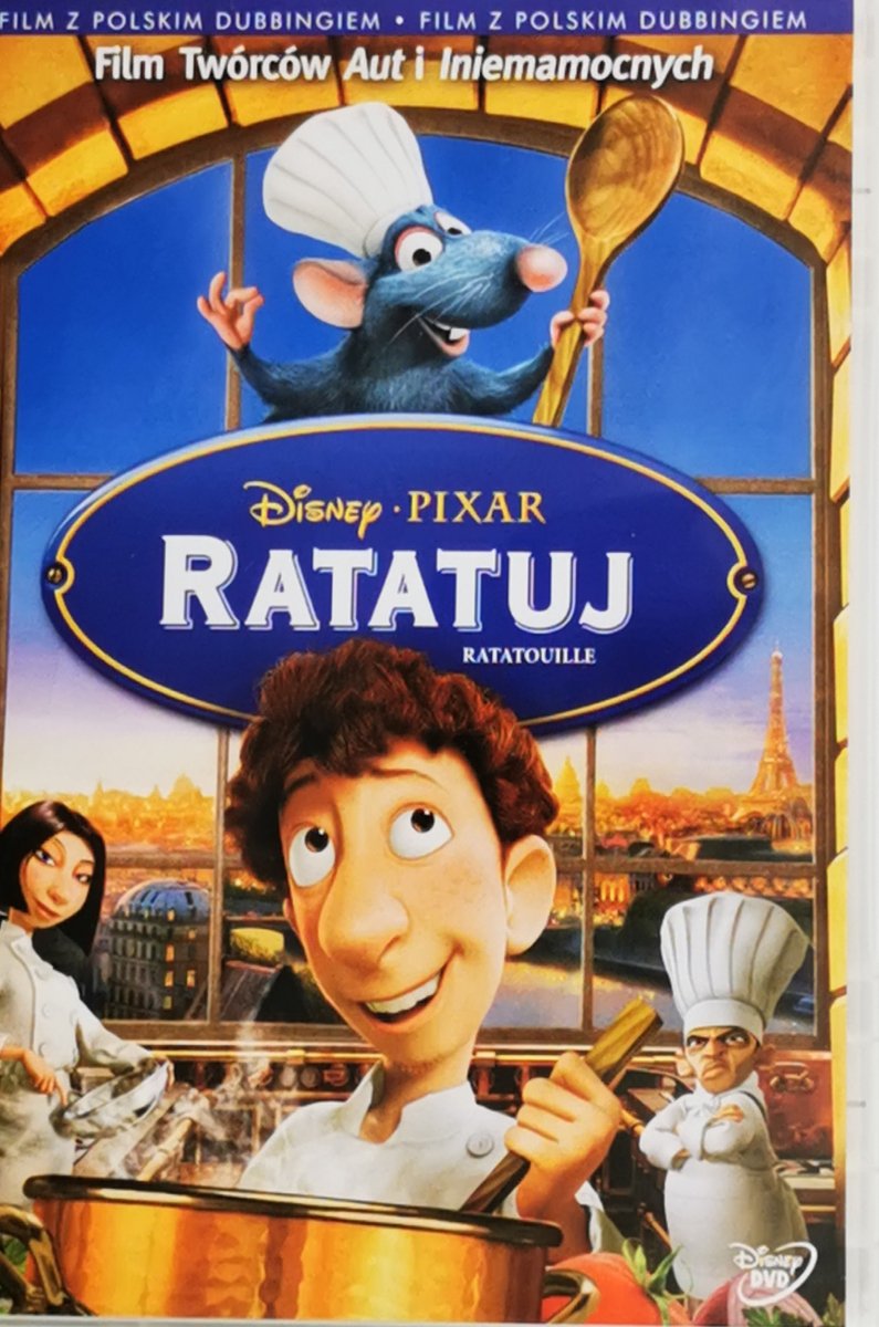 DVD. RATATUJ. RATATOUILLE