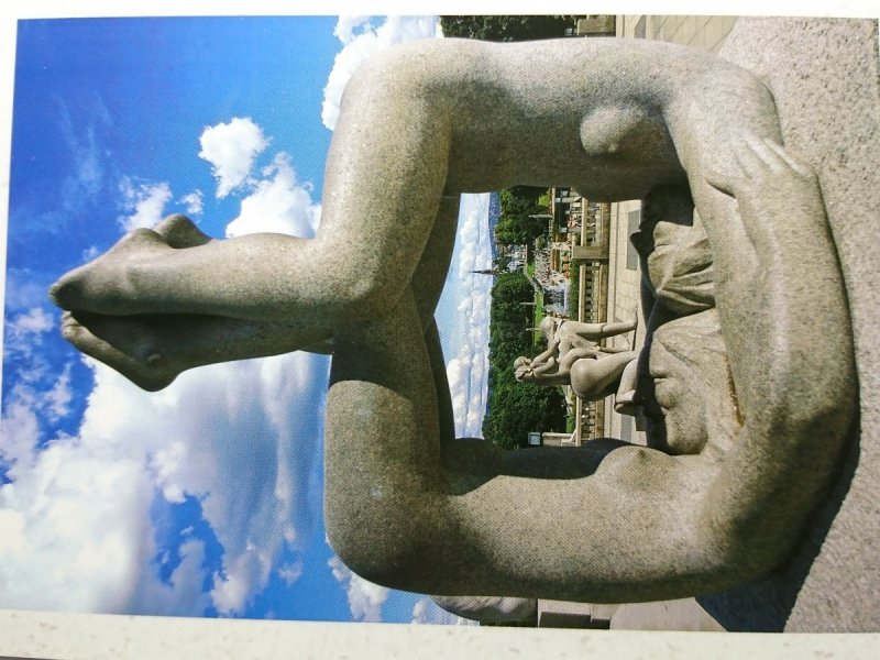 NORGE VIGELANDSPARKEN - GRANITTGRUPPE FRA