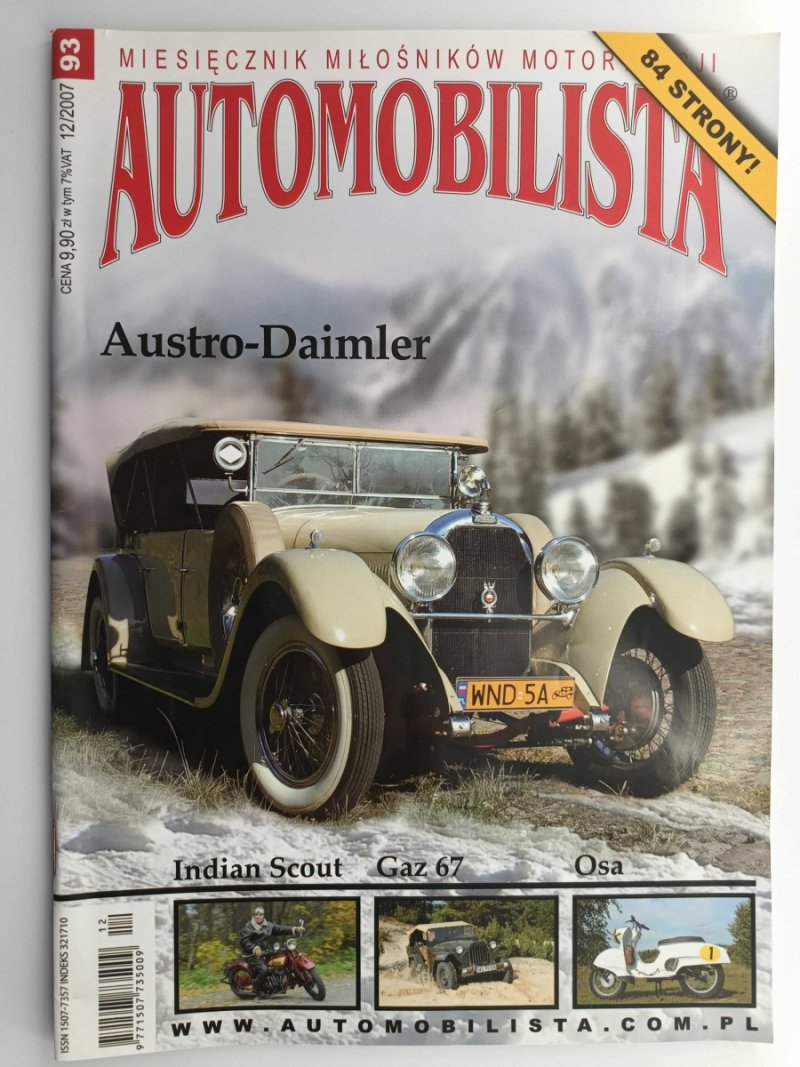AUTOMOBILISTA NR 12/2007 (93)
