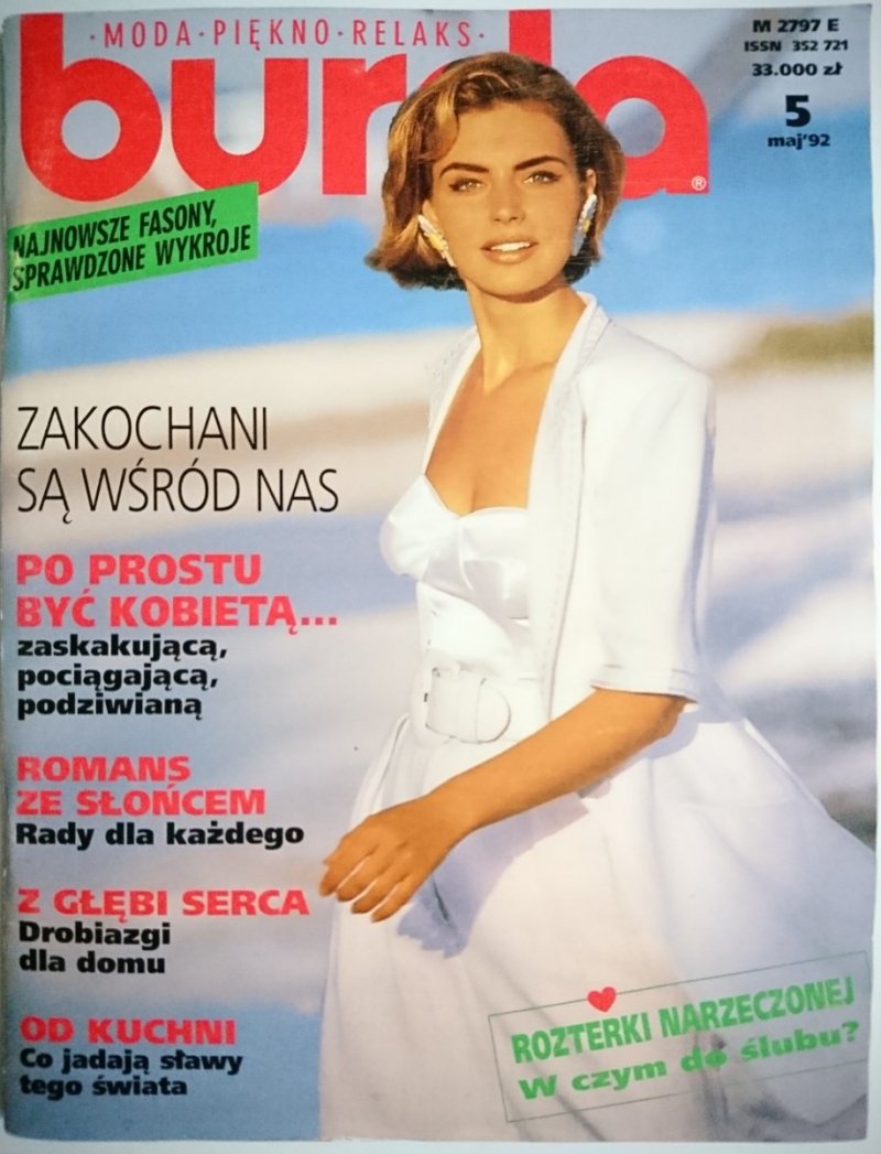 BURDA NR 5 MAJ'92