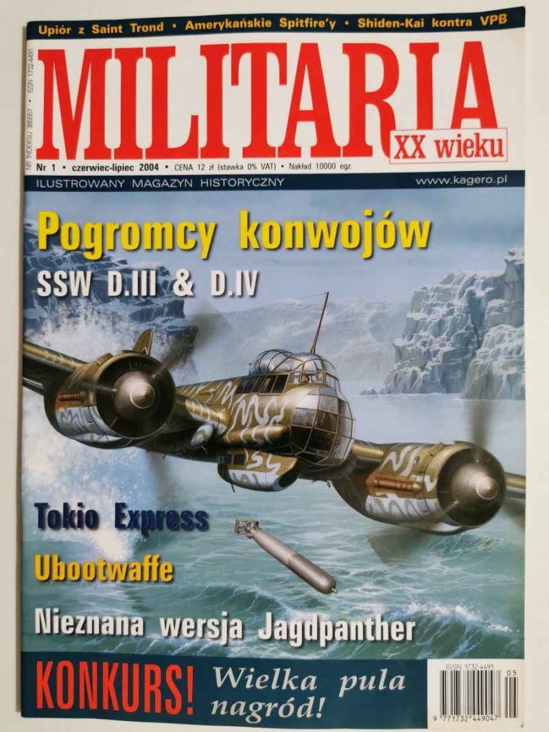 MILITARIA XX WIEKU NR 1 CZERWIEC-LIPIEC 2004