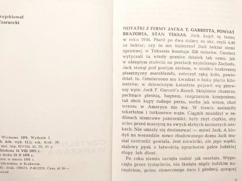 ZANIM ZACZNĄ RZĄDZIĆ MASZYNY - Wiesław Górnicki 1976