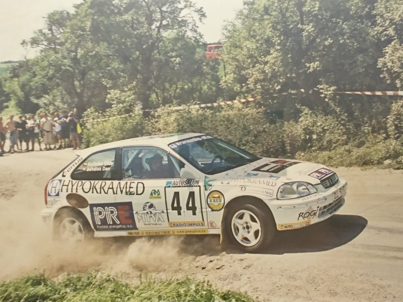 RAJD WRC 2005 ZDJĘCIE NUMER #049 HONDA CIVIC