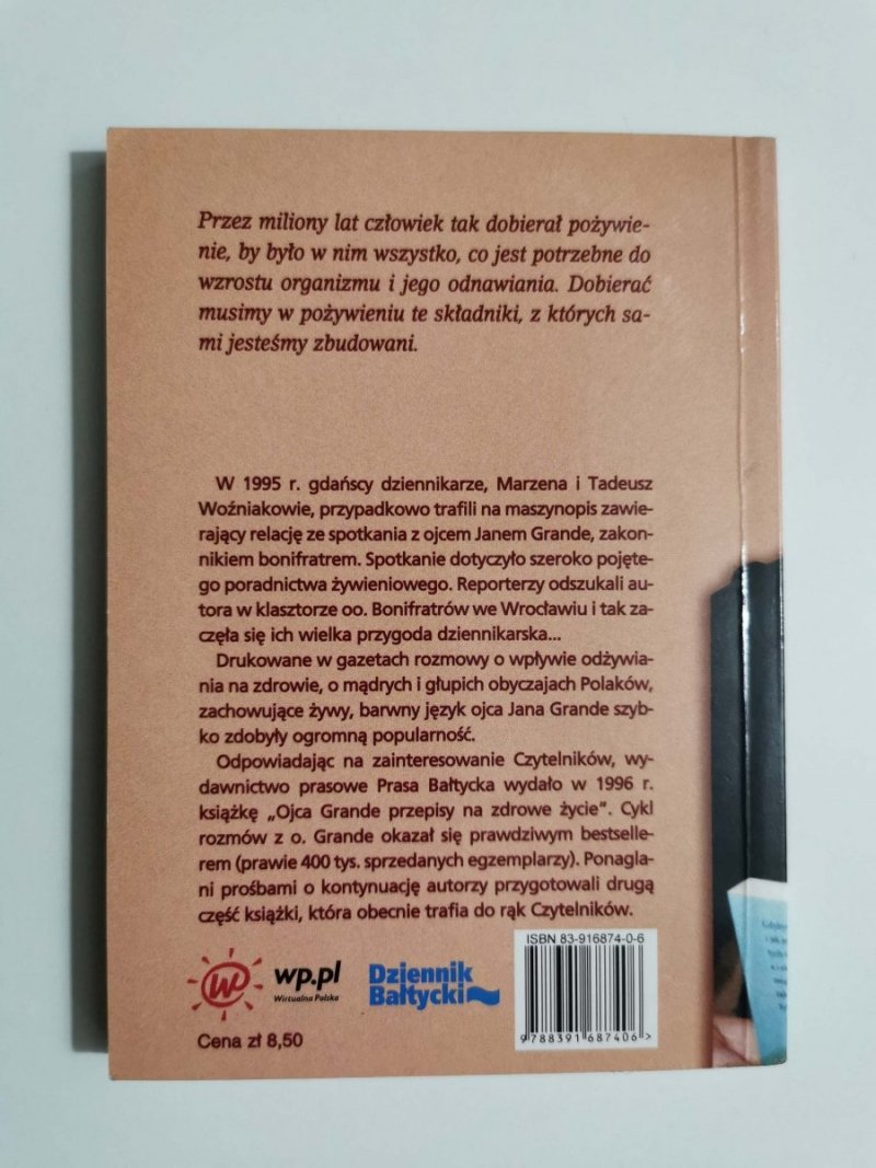 OJCA GRANDE PRZEPISY NA ZDROWE ŻYCIE CZĘŚĆ 2 2002