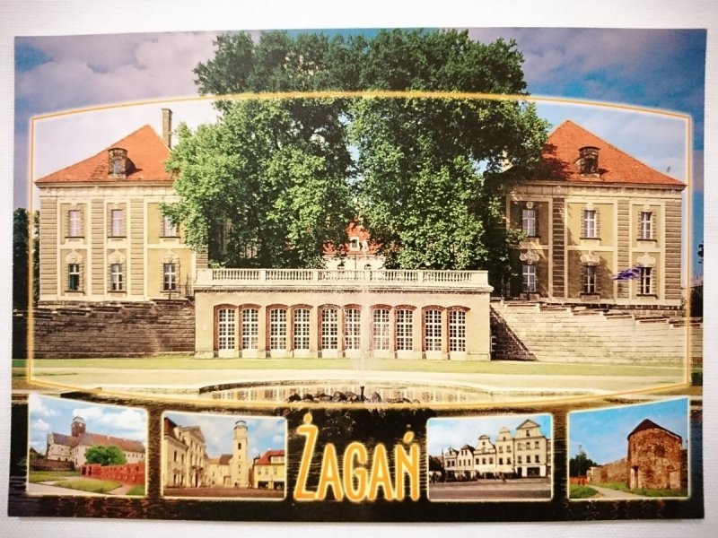 ŻAGAŃ. BAROKOWY PAŁAC Z XIII w. I NOWĄ ORANŻERIĘ FOT. D. KRAKOWIAK