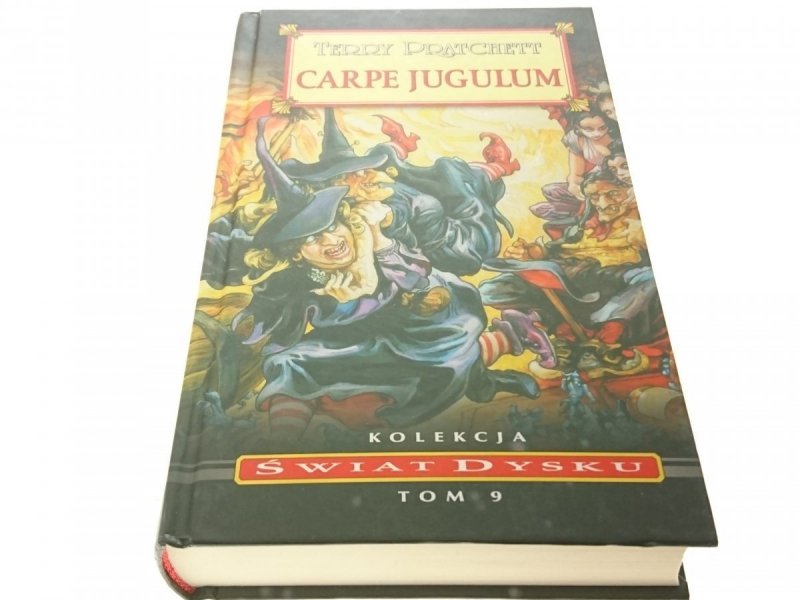 ŚWIAT DYSKU TOM 9 CARPE JUGULUM - Terry Pratchett