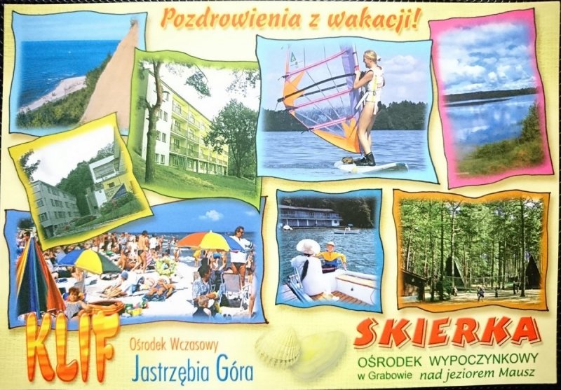POZDROWIENIA Z WAKACJI! SKIERKA OŚRODEK WYPOCZYNKOWY
