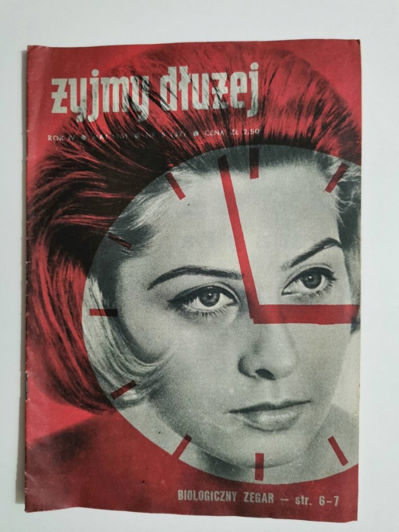 ŻYJMY DŁUŻEJ ROK IV MAJ 1961 NR 5 (37)