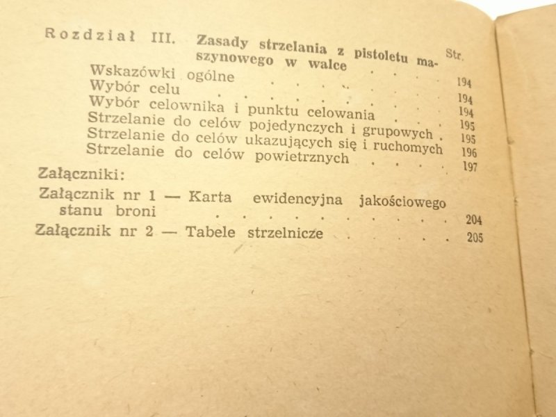 INSTRUKCJA PIECHOTY 7,62 MM PISTOLET MASZYNOWY