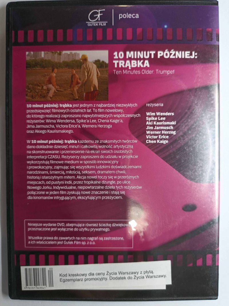 DVD. 10 MINUT PÓŹNIEJ: TRĄBKA