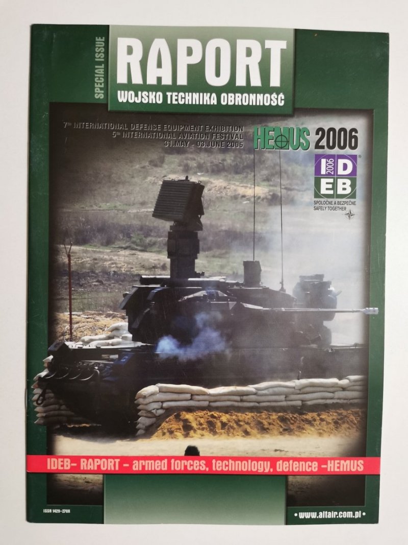 RAPORT SPECIAL ISSSUE 31 V – 3 VI 2006