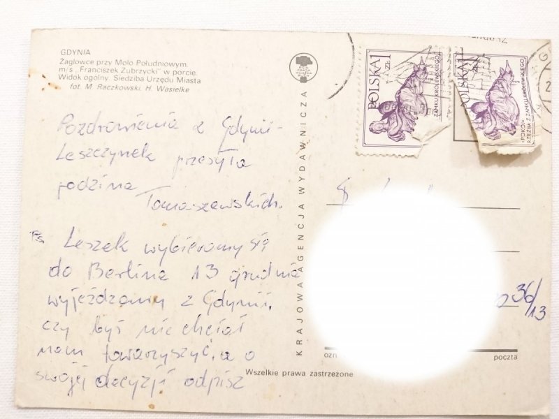 GDYNIA. ŻAGLOWCE PRZY MOLO POŁUDNIOWYM FOT. M. RACZKOWSKI, H. WASIELKE