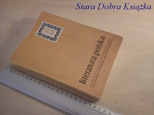 LITERATURA POLSKA LAT 1918-1939