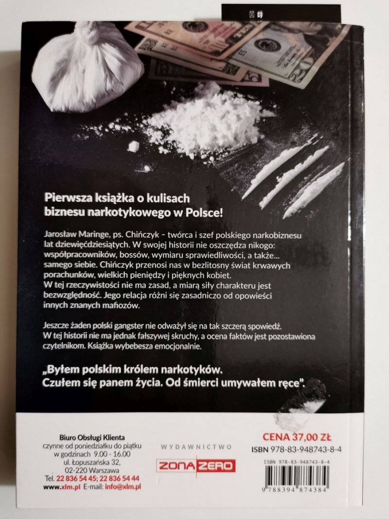 CHIŃCZYK KRÓL POLSKIEGO NARKOBIZNESU - Jarosław Maringe 