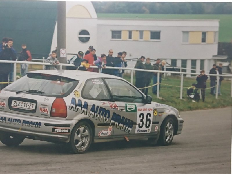 RAJD WRC 2005 ZDJĘCIE NUMER #011 HONDA CIVIC