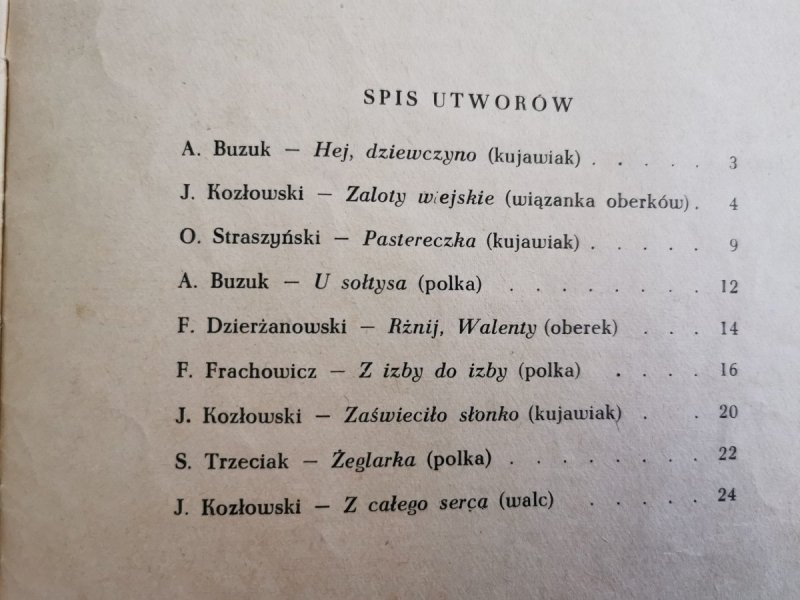 TAŃCZMY PRZY AKORDEONIE. NA SWOJSKĄ NUTĘ 1958