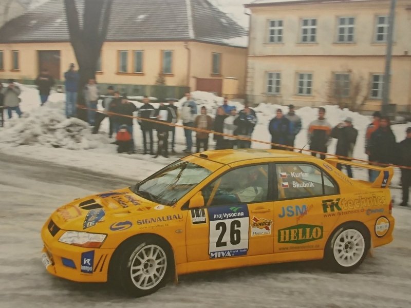 RAJD WRC 2005 ZDJĘCIE NUMER #085 MITSUBISHI LANCER