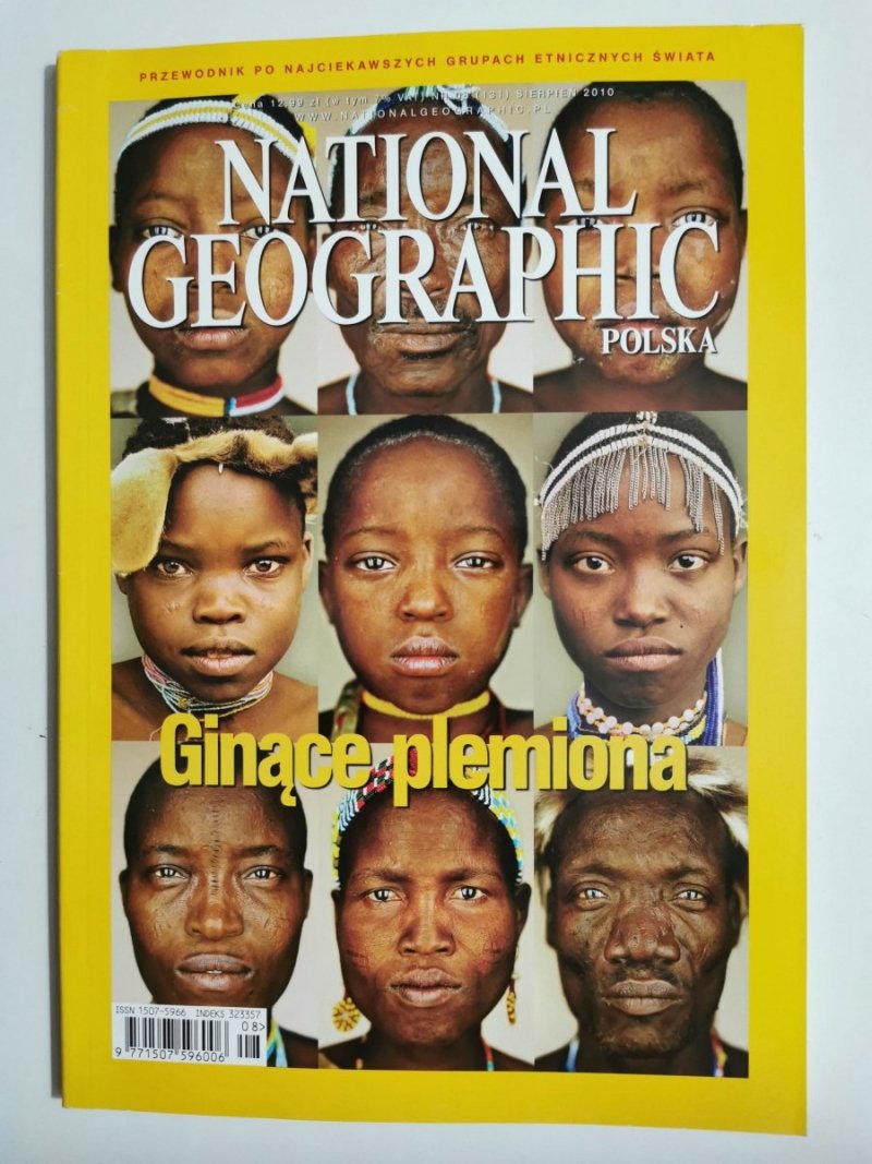 NATIONAL GEOGRAPHIC POLSKA NR 08 (131) SIERPIEŃ 2010