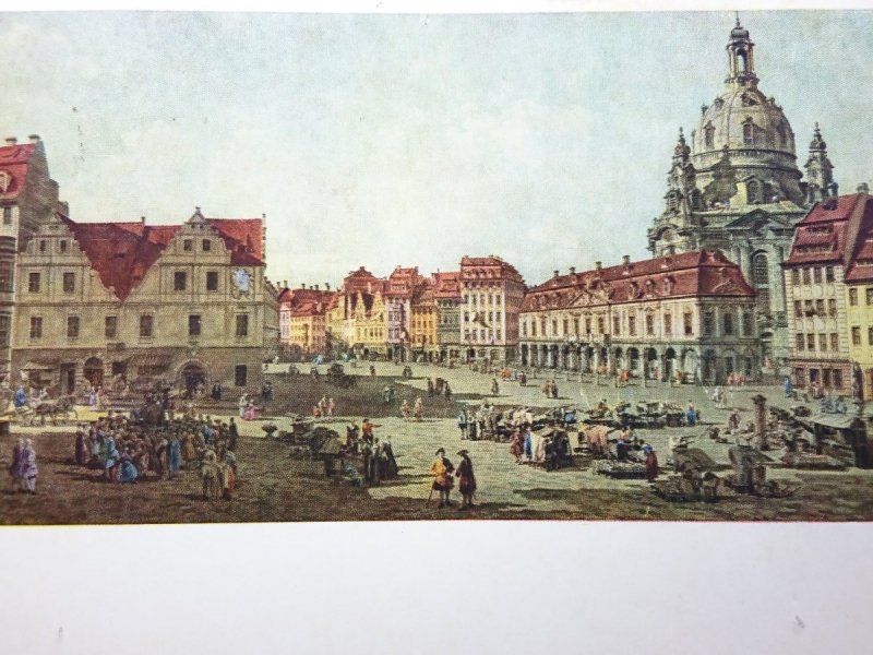 CANALETTO. DER NEUMARKT ZU DRESDEN