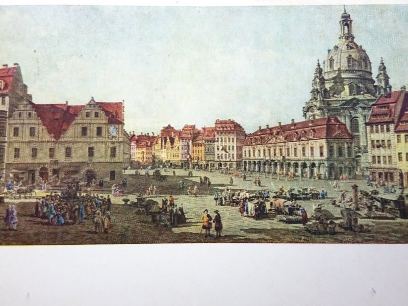 CANALETTO. DER NEUMARKT ZU DRESDEN