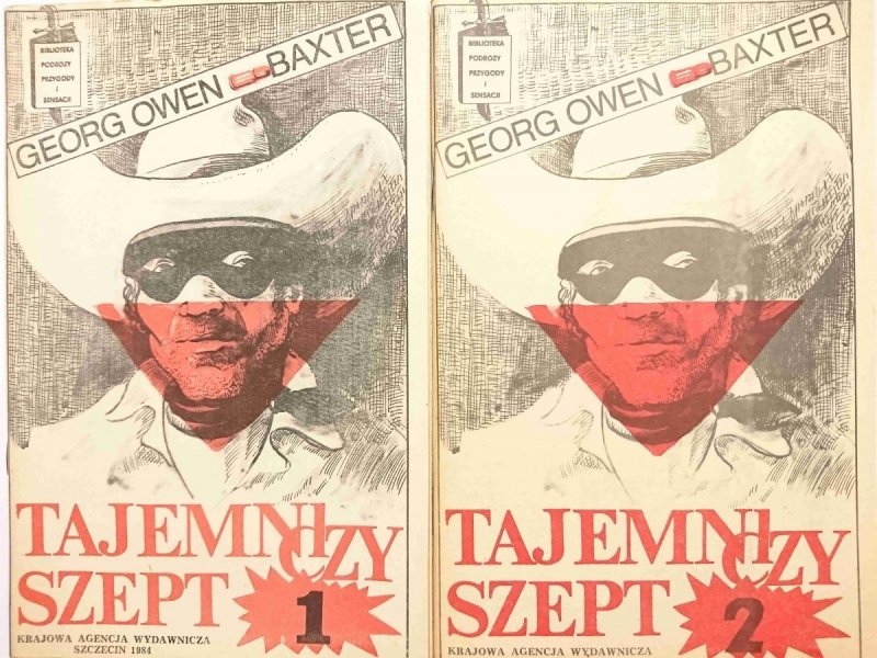 TAJEMNICZY SZEPT CZĘŚĆ 1 i 2 - George Owen Baxter 1984