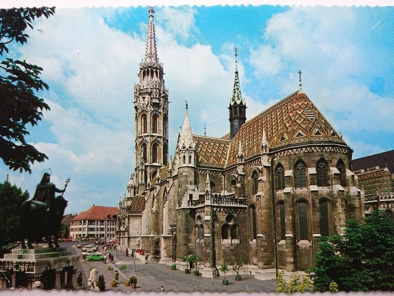 BUDAPEST. MATYAS = TEMPLOM XIII-XIX sz.