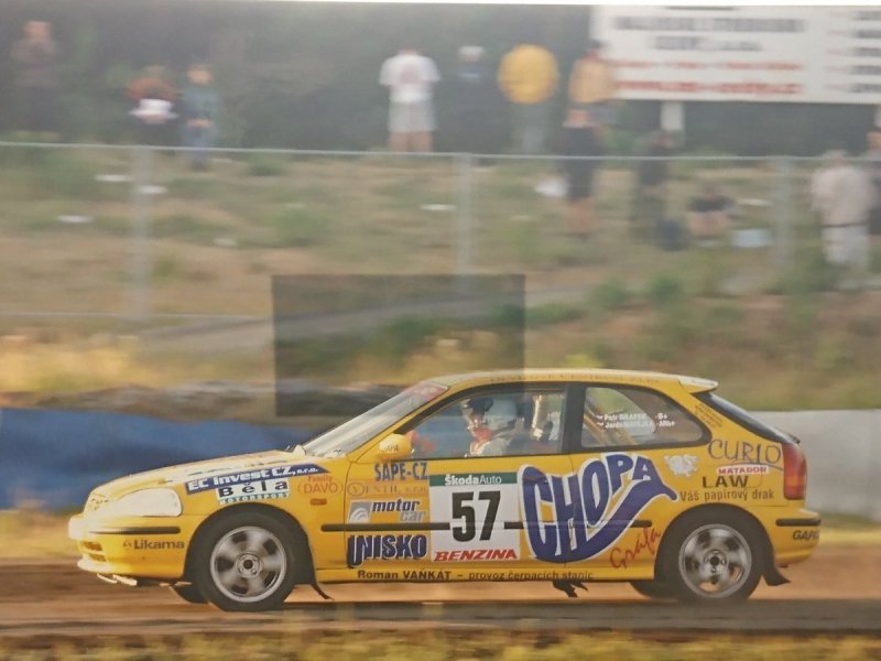 RAJD WRC 2005 ZDJĘCIE NUMER #002 HONDA CIVIC