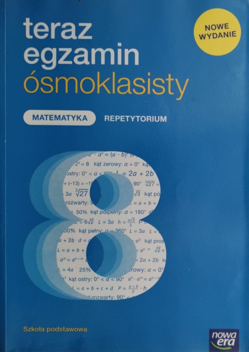 TERAZ EGZAMIN ÓSMOKLASISTY MATEMATYKA REPETYTORIUM 8 - Jerzy Janowicz