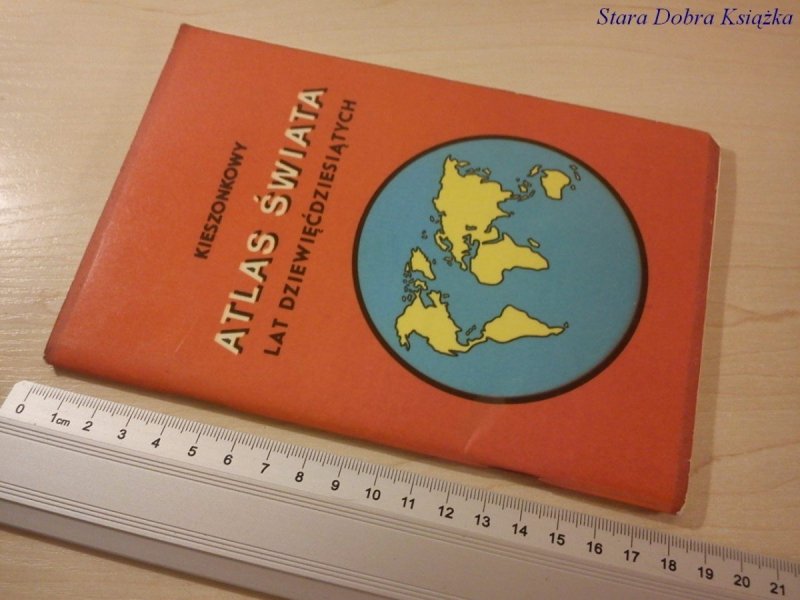 KIESZONKOWY ATLAS ŚWIATA LAT 90-TYCH