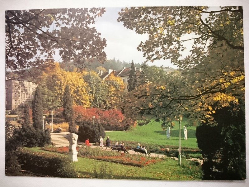 LĄDEK ZDRÓJ - PARK ZDROJOWY. FRAGMENT FOT. LUDWIK PIKUŁA