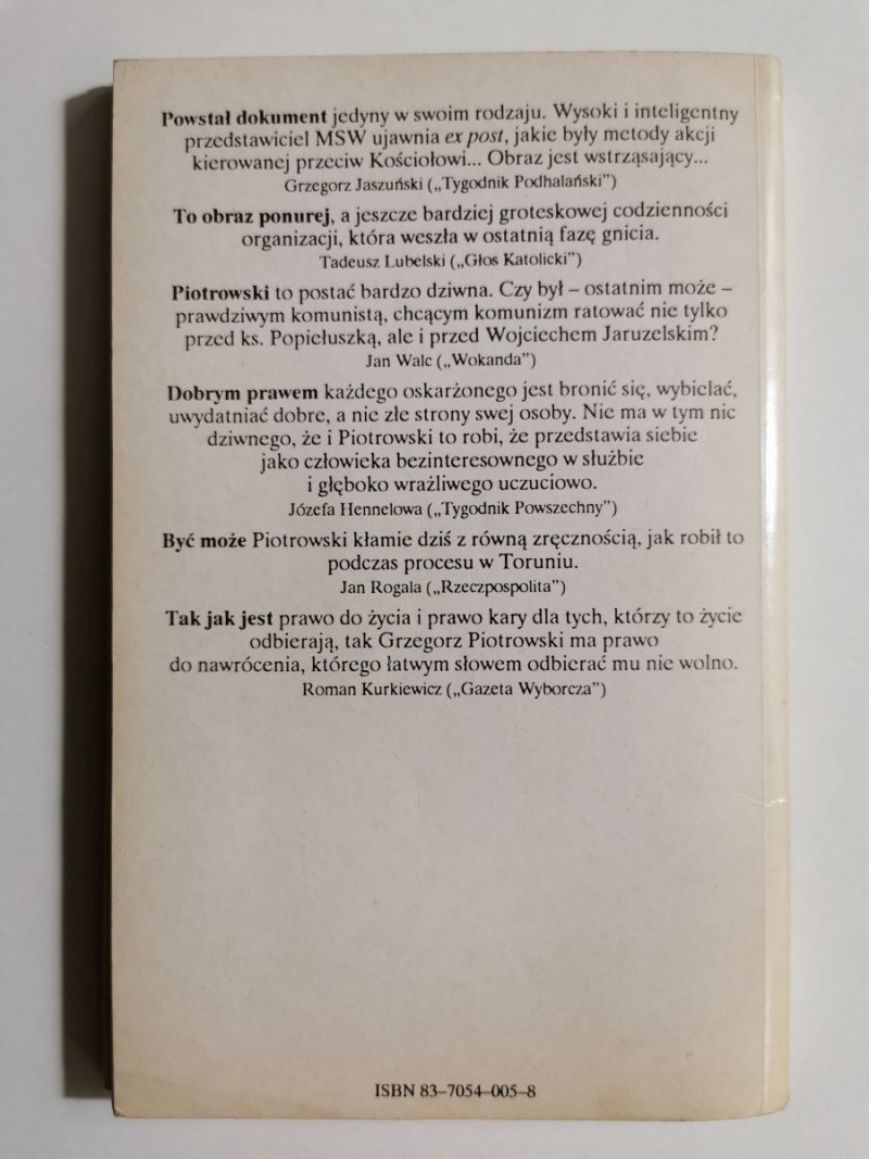 ZWYCIĘSTWO KSIĘDZA JERZEGO - Tadeusz Fredro-Boniecki 