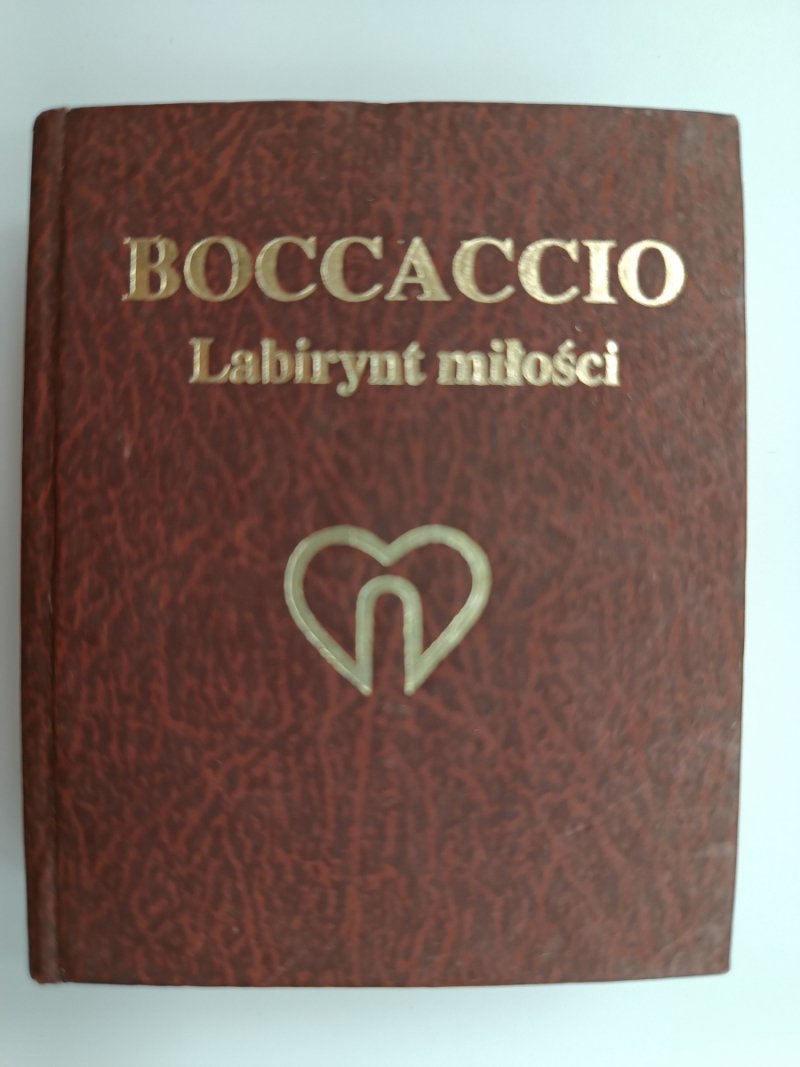 LABIRYNT MIŁOŚCI - Giovanni Boccaccio. MINIATURA