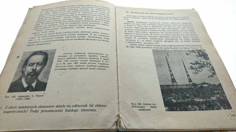 FIZYKA DLA KLASY VIII - Bolesław Mazur 1974