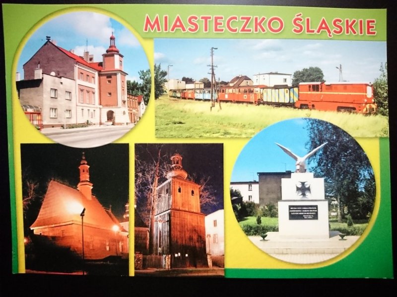 MIASTECZKO ŚLĄSKIE. RYNEK - RATUSZ FOT. PIETRUSZKA