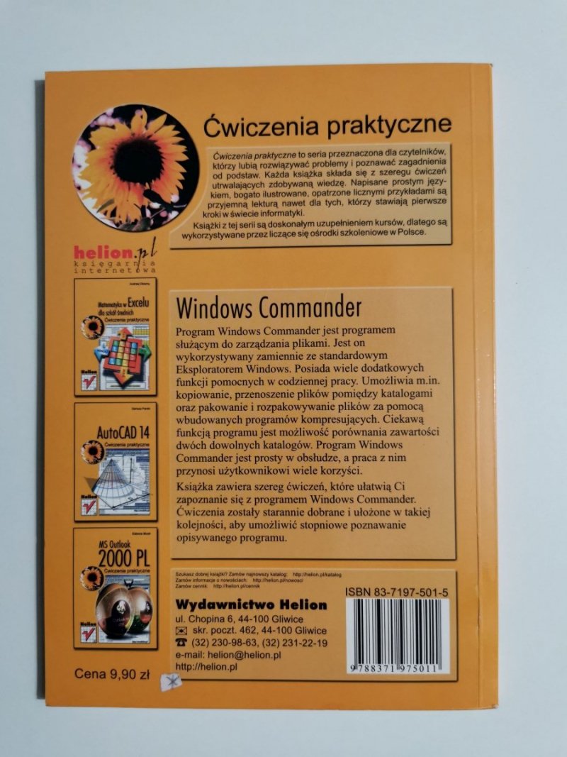 WINDOWS COMMANDER. ĆWICZENIA PRAKTYCZNE - Dariusz Frenki 2001