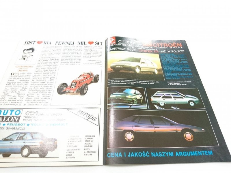 AUTO SUKCES NR 12/91 HITY FRANKFURTU: BMW E-1