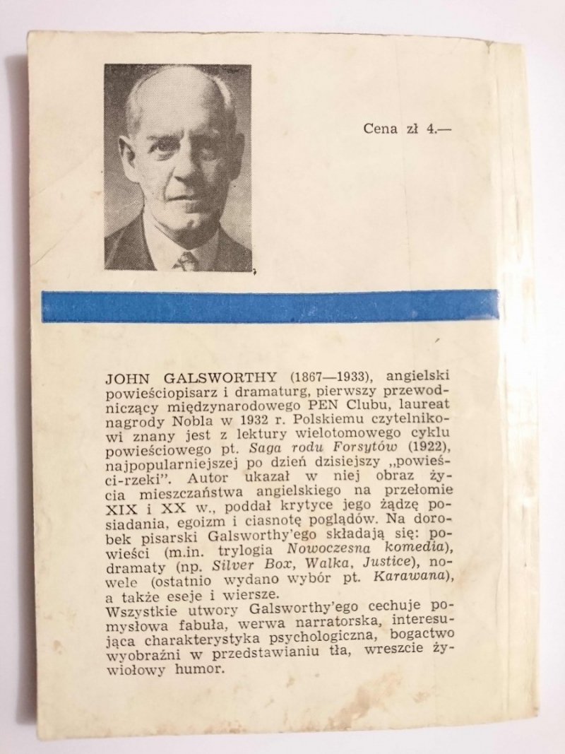 SZANTAŻ - Galsworthy 1969