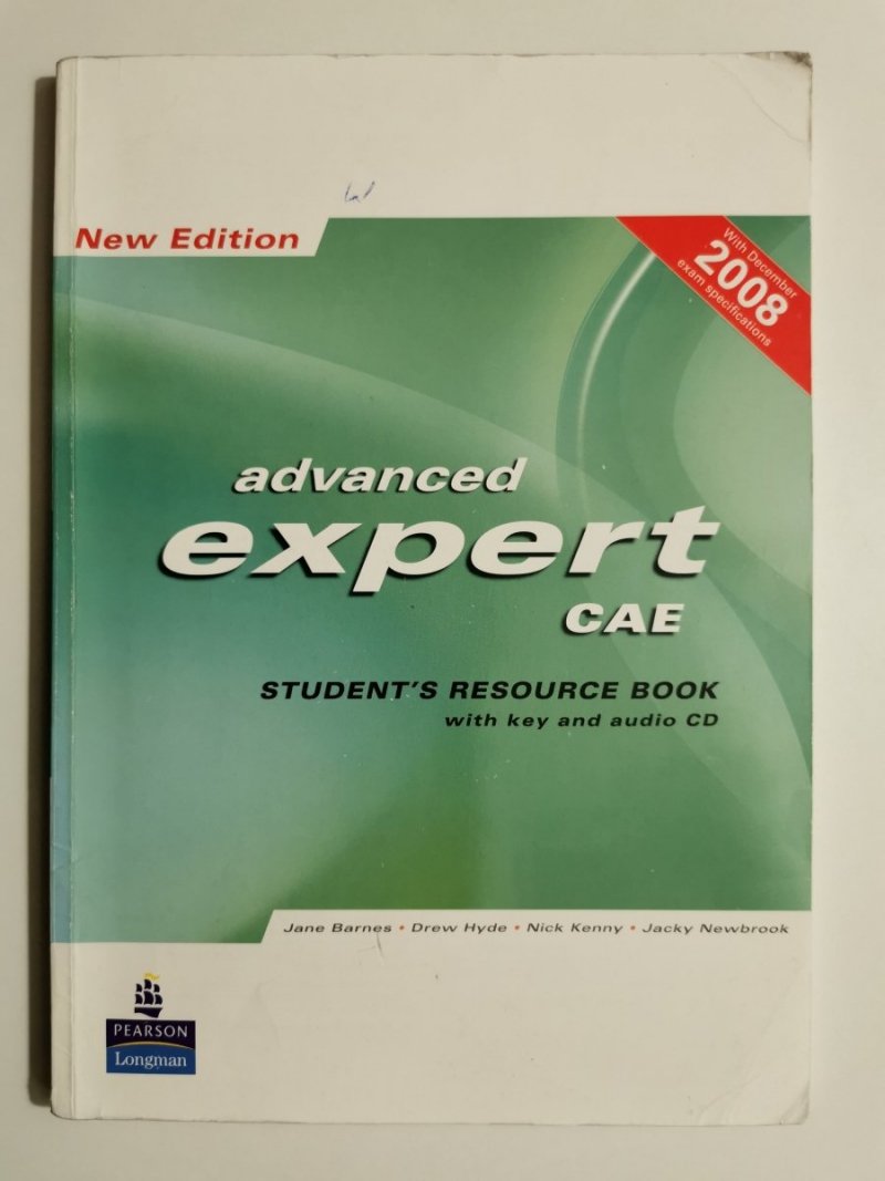 ADVANCED EXPERT CAE STUDENT'S RESOURCE BOOK 