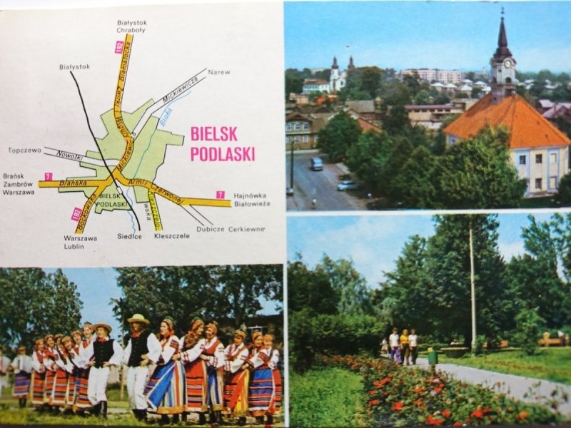 BIELSK PODLASKI. WIDOK OGÓLNY FOT. J. HATTOWSKI