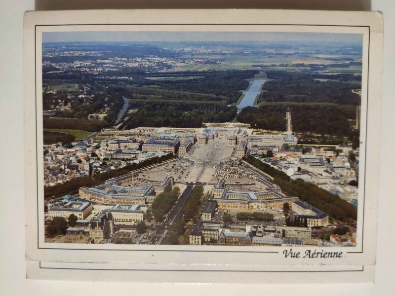 HARMONIKA Z 9 POCZTÓWEK. VUE AERIENNE. VERSAILLES