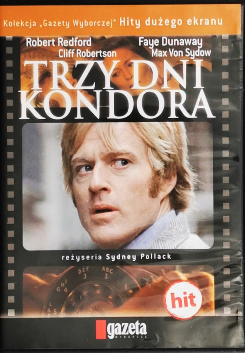 DVD. TRZY DNI KONDORA
