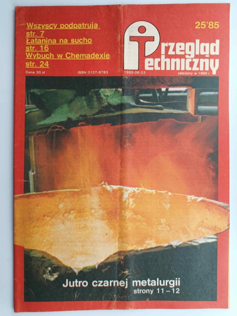 PRZEGLĄD TECHNICZNY NR 25/1985