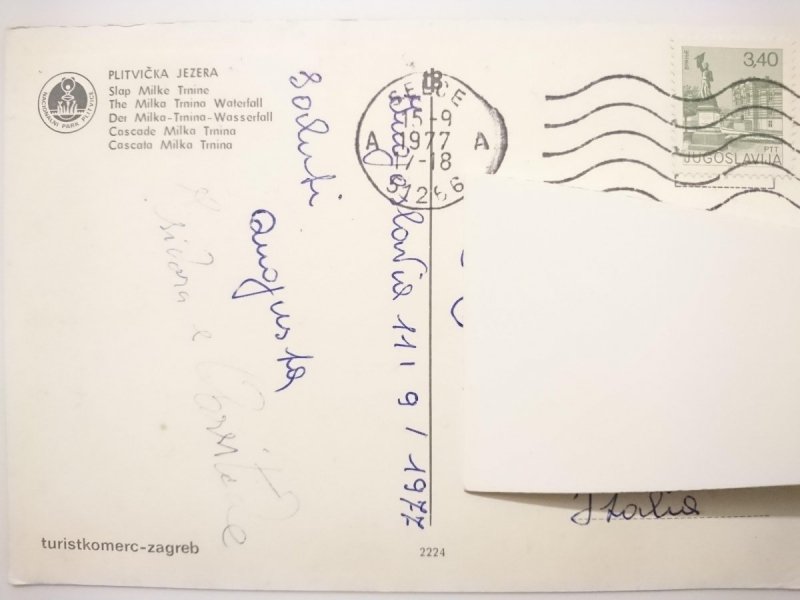 PLITVIĆKA JEZERA. SLAP MILKE TRNINE