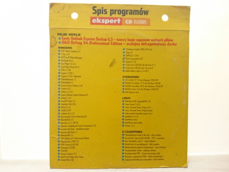 EKSPERT CD 11/2005