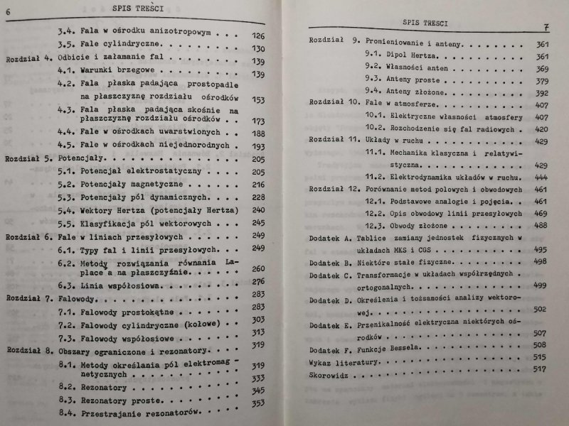 TEORIA POLA ELEKTROMAGNETYCZNEGO - Romuald Litwin 1973