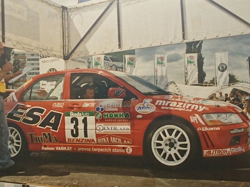 RAJD WRC 2005 ZDJĘCIE NUMER #265 MITSUBISHI LANCER