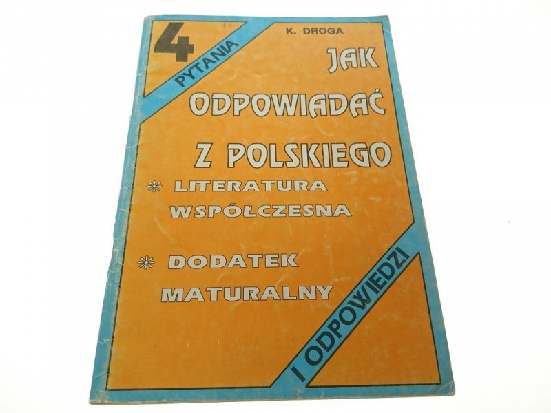 PYTANIA I ODPOWIEDZI 4 JAK ODPOWIADAĆ Z POLSKIEGO