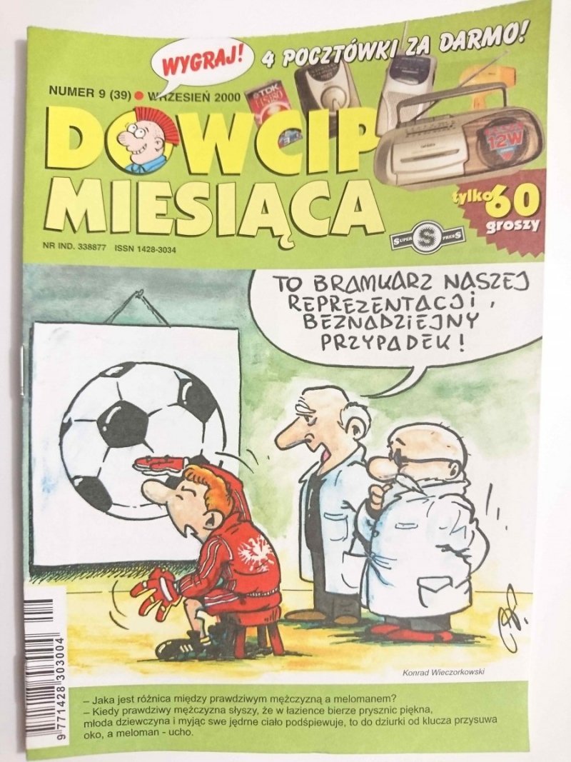 DOWCIP MIESIĄCA Nr. 9 (39) WRZESIEŃ 2000