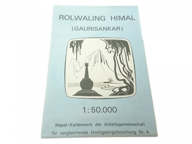 ROLWALING HIMAL (GAURISANKAR) 1 : 50 000